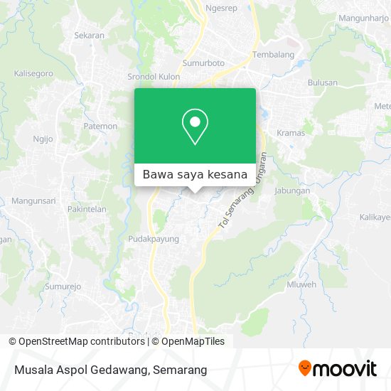 Peta Musala Aspol Gedawang