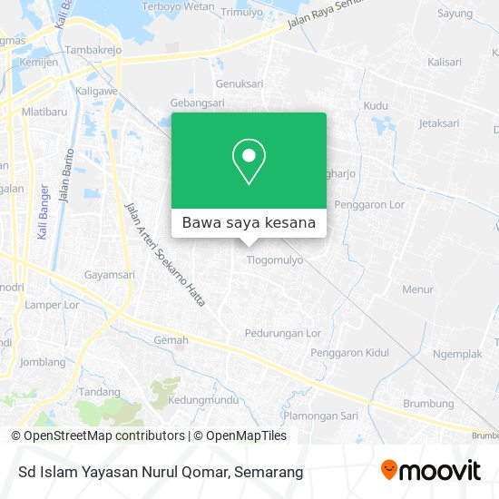 Peta Sd Islam Yayasan Nurul Qomar