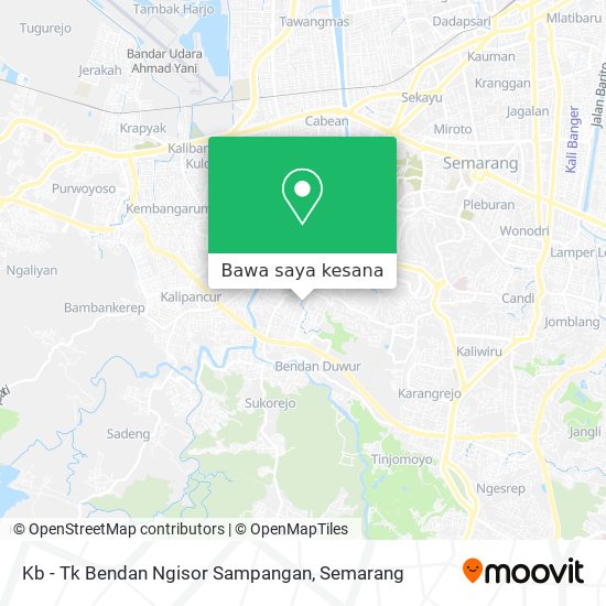 Peta Kb - Tk Bendan Ngisor Sampangan