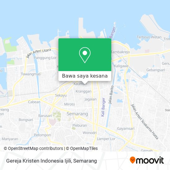 Peta Gereja Kristen Indonesia Ijili