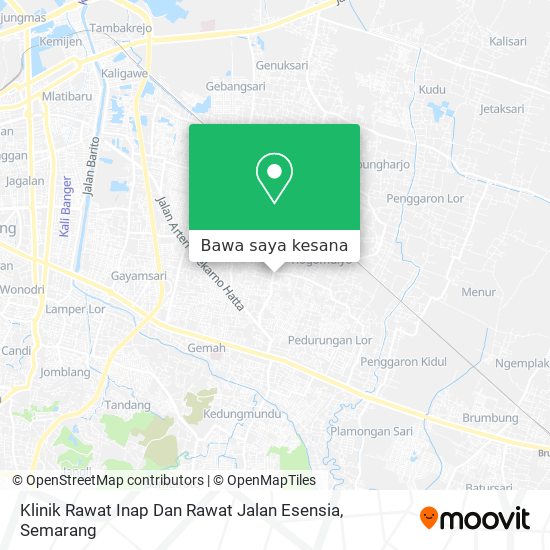 Peta Klinik Rawat Inap Dan Rawat Jalan Esensia