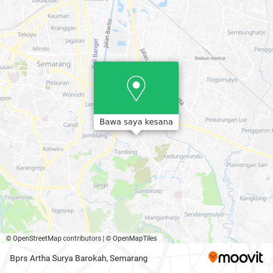 Peta Bprs Artha Surya Barokah