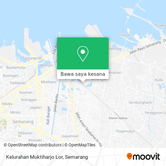 Peta Kelurahan Muktiharjo Lor