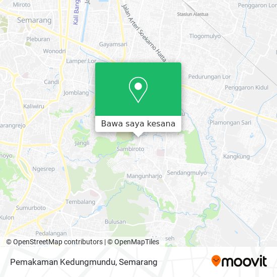 Peta Pemakaman Kedungmundu
