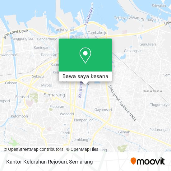 Peta Kantor Kelurahan Rejosari