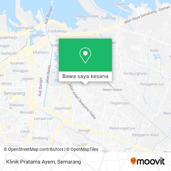 Peta Klinik Pratama Ayem