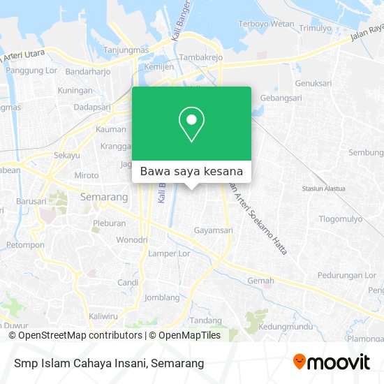 Peta Smp Islam Cahaya Insani