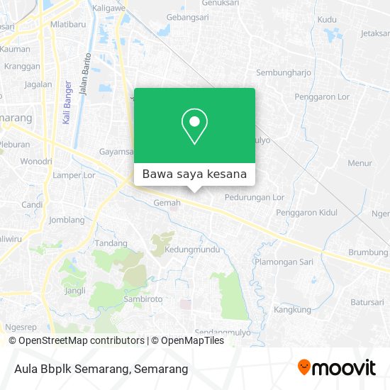 Peta Aula Bbplk Semarang