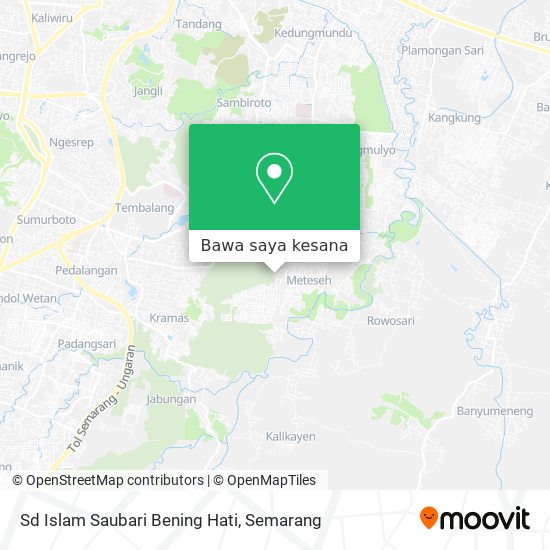 Peta Sd Islam Saubari Bening Hati