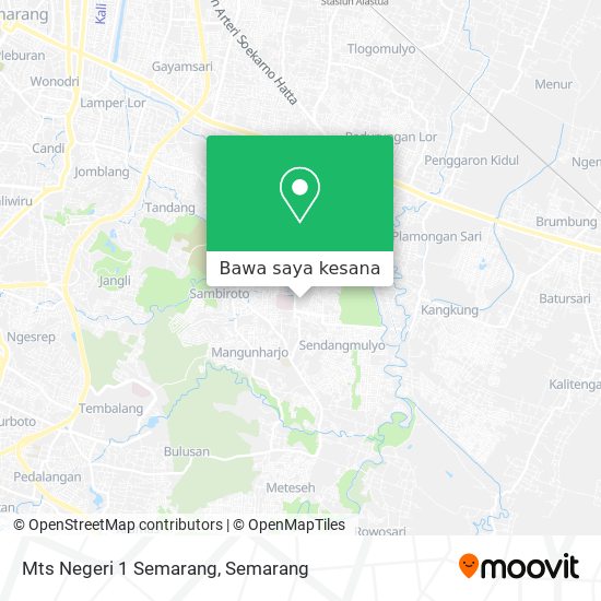 Peta Mts Negeri 1 Semarang