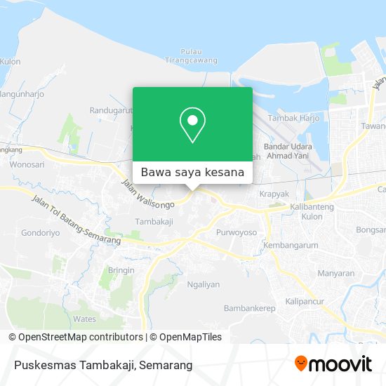 Peta Puskesmas Tambakaji