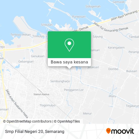 Peta Smp Filial Negeri 20