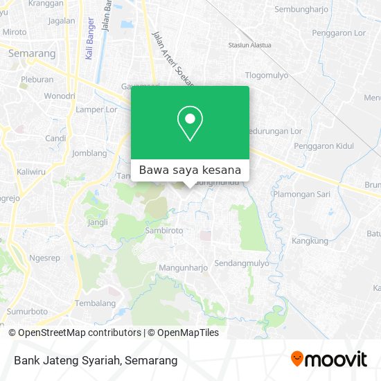 Peta Bank Jateng Syariah