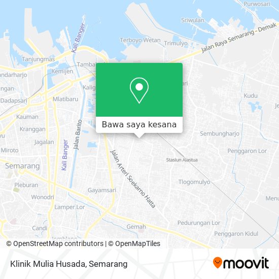 Peta Klinik Mulia Husada