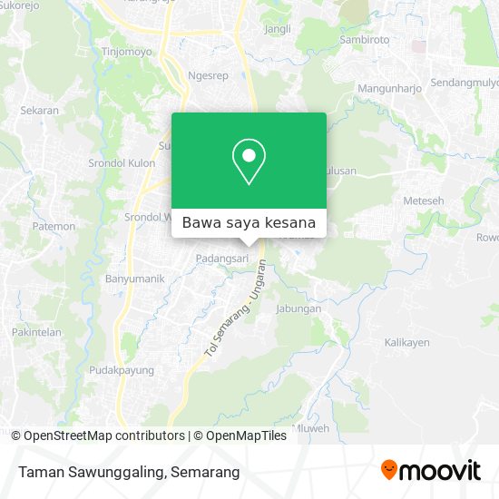 Peta Taman Sawunggaling