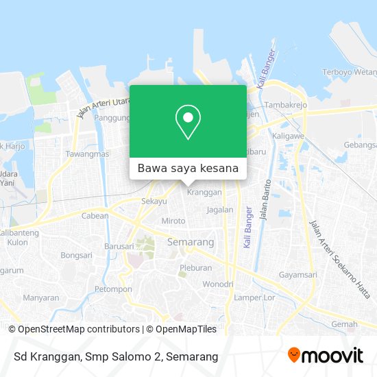 Peta Sd Kranggan, Smp Salomo 2