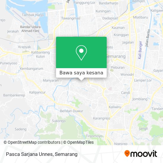 Peta Pasca Sarjana Unnes