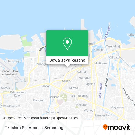 Peta Tk Islam Siti Aminah