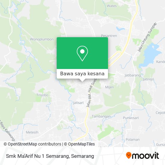 Peta Smk Ma'Arif Nu 1 Semarang