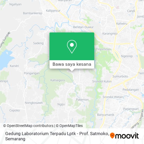 Peta Gedung Laboratorium Terpadu Lptk - Prof. Satmoko