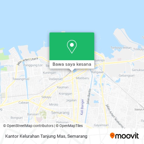 Peta Kantor Kelurahan Tanjung Mas