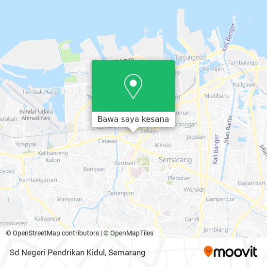 Peta Sd Negeri Pendrikan Kidul