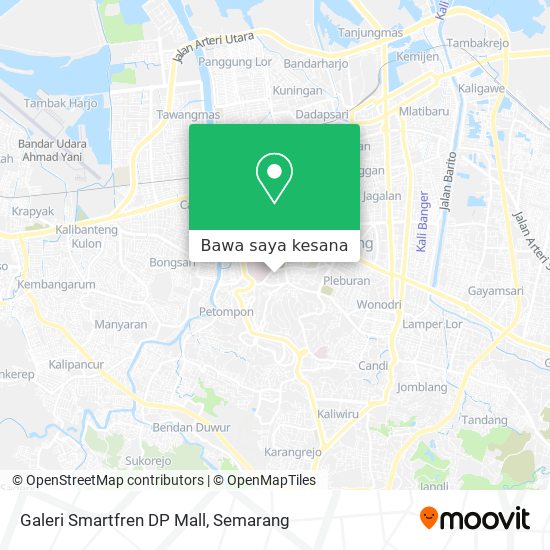 Peta Galeri Smartfren DP Mall