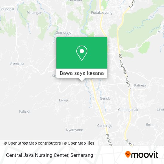 Peta Central Java Nursing Center