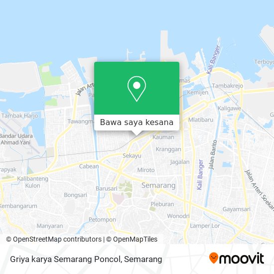 Peta Griya karya Semarang Poncol