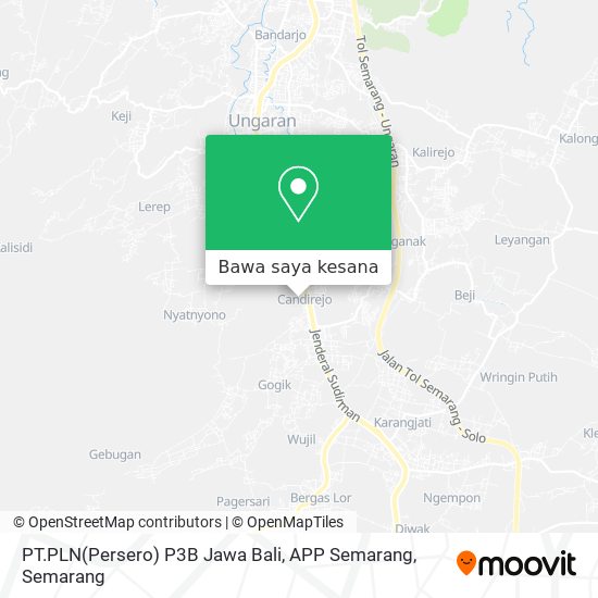 Peta PT.PLN(Persero) P3B Jawa Bali, APP Semarang