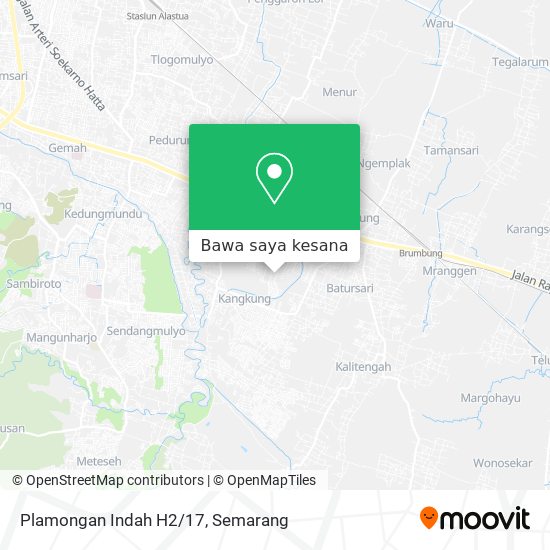 Peta Plamongan Indah H2/17