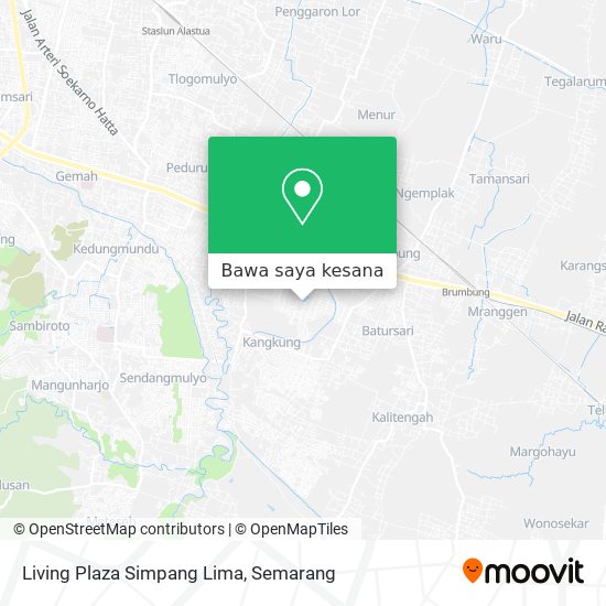 Peta Living Plaza Simpang Lima