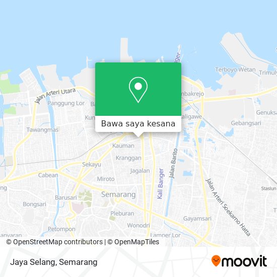 Peta Jaya Selang