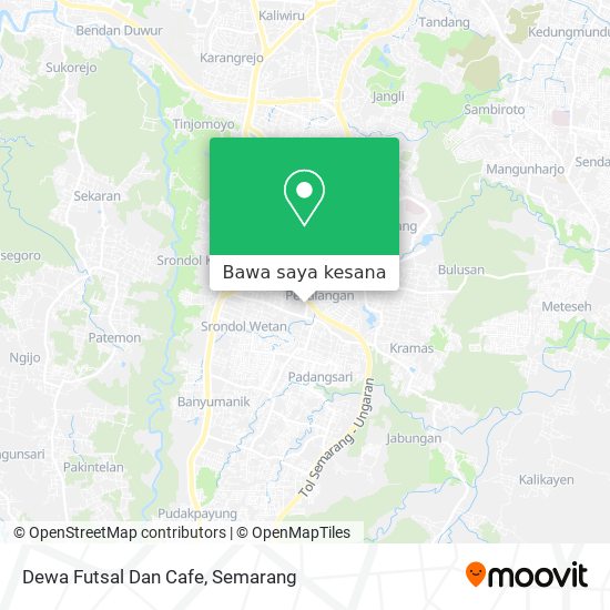 Peta Dewa Futsal Dan Cafe