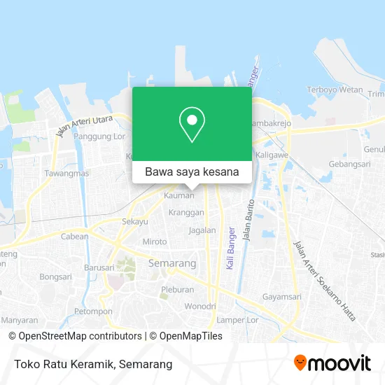 Peta Toko Ratu Keramik