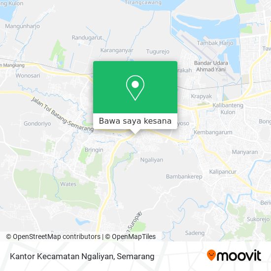 Peta Kantor Kecamatan Ngaliyan