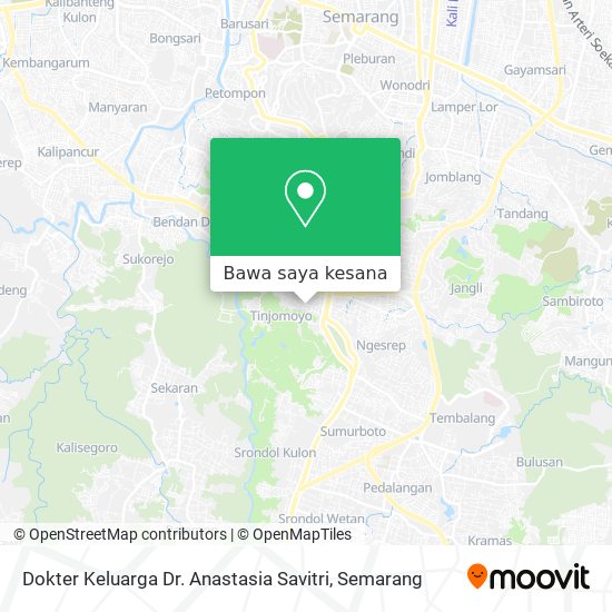 Peta Dokter Keluarga Dr. Anastasia Savitri