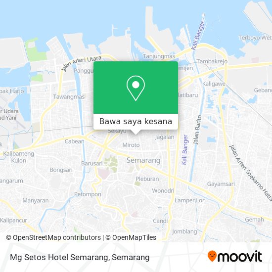 Peta Mg Setos Hotel Semarang
