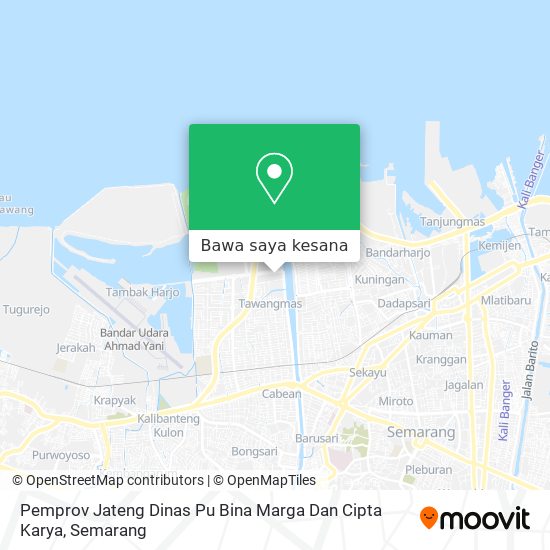 Peta Pemprov Jateng Dinas Pu Bina Marga Dan Cipta Karya