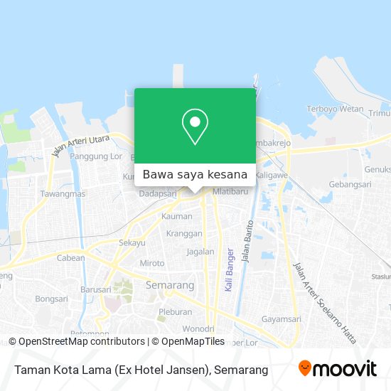 Peta Taman Kota Lama (Ex Hotel Jansen)