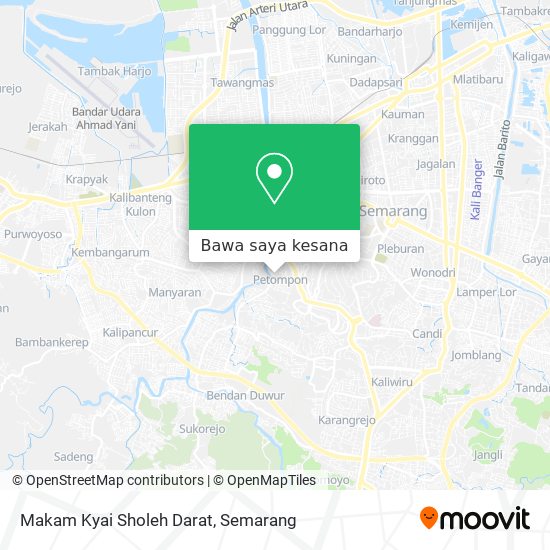 Peta Makam Kyai Sholeh Darat