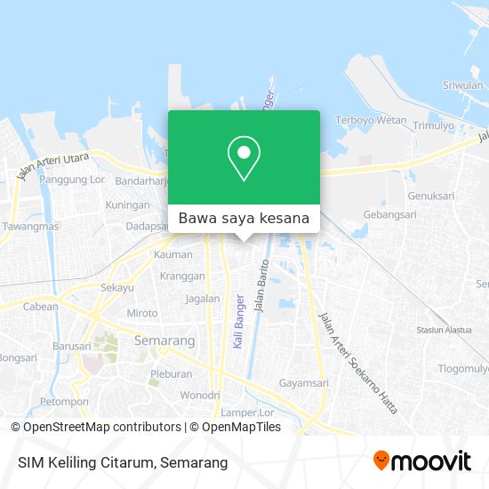 Peta SIM Keliling  Citarum