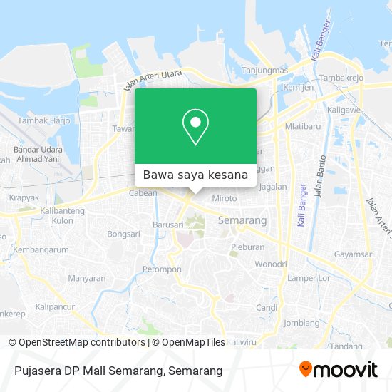 Peta Pujasera DP Mall Semarang