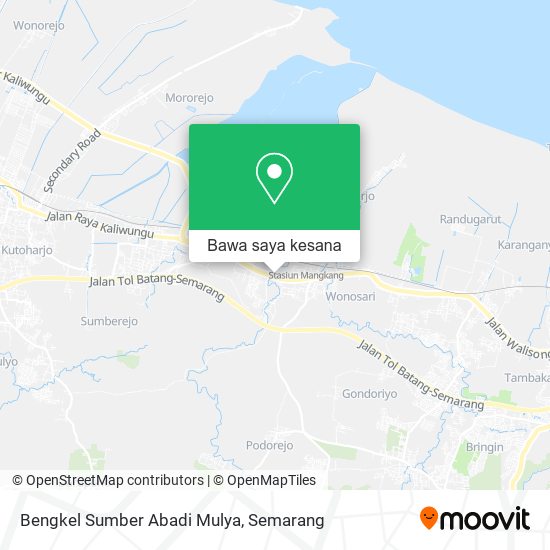 Peta Bengkel Sumber Abadi Mulya