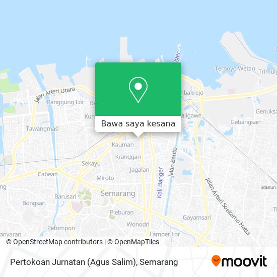 Peta Pertokoan Jurnatan (Agus Salim)