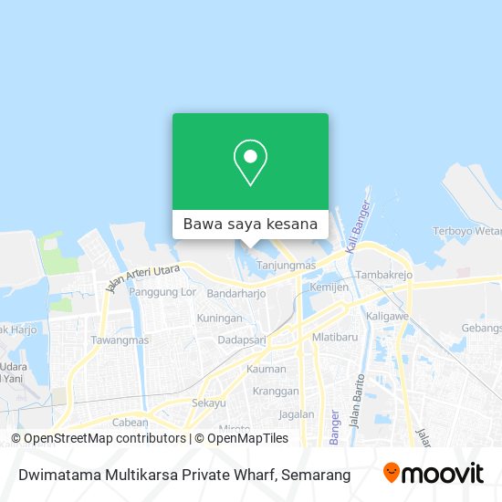 Peta Dwimatama Multikarsa Private Wharf