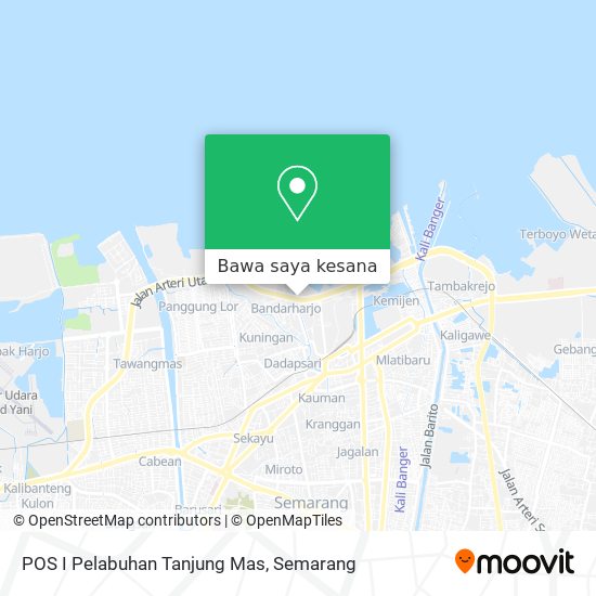 Peta POS I Pelabuhan Tanjung Mas