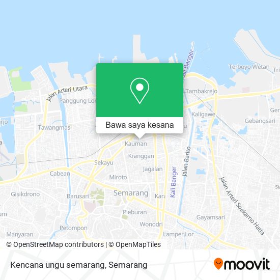 Peta Kencana ungu semarang