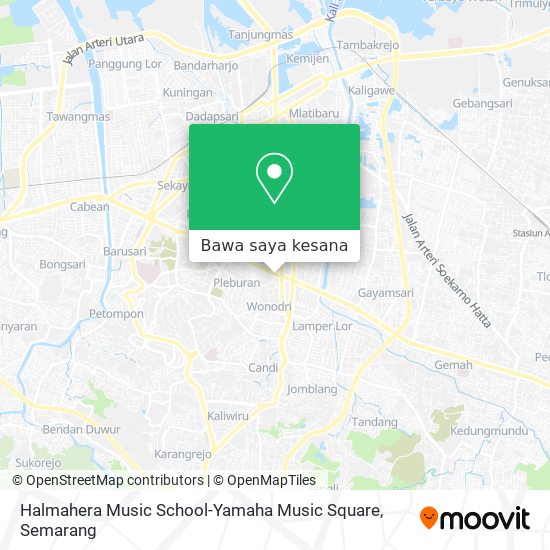 Peta Halmahera Music School-Yamaha Music Square