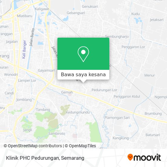 Peta Klinik PHC Pedurungan